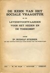 De kern van het sociale vraagstuk (antiquariaat)
