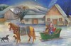 Kerstmis op de boerderij