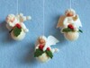 Viltpakket - Drie kerstbal engeltjes