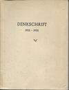 Denkschrift 1925-1935