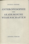 Anthroposophie und akademische Wissenschaften (antiquariaat)