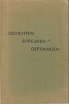 Gedichten Spreuken Oefeningen (antiquariaat)