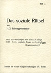 Das soziale Rätsel