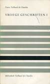 Vroege Geschriften I (Antiquariaat)