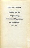Aufsätze über die Dreigliederung